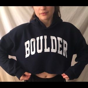 Cropped Boulder Sweatshirt